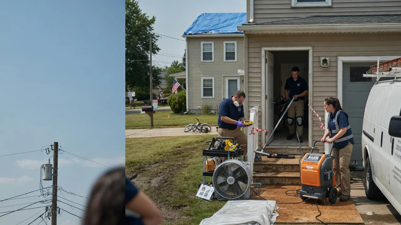 Water Damage Repair in Dudley, NC near me